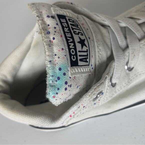 Converse All Star High Top Polka Dot Women’s Size 5 Shoe - Picture 5 of 6